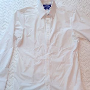 Mizzen & Main Leeward Dress Shirt Sz Small Trim